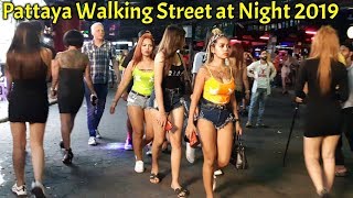 Pattaya Walking Street at Night [upl. by Leta]