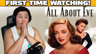 ALL ABOUT EVE 1950 Movie Reaction  FIRST TIME WATCHING [upl. by Asilenna]