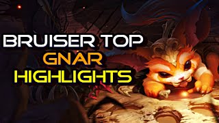 Bruiser Top Gnar  League of Legends Gameplay  Commentary  Highlights [upl. by Beata]