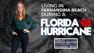 Living in Fernandina Beach During a Florida Hurricane [upl. by Hanover]