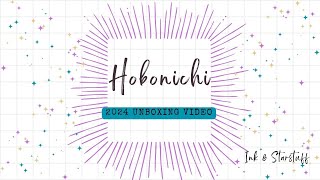 Hobonichi 2024 Unboxing [upl. by Aneri824]