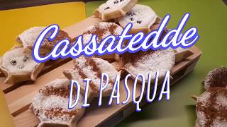 Cassatedde di ricotta siciliane ricetta dolce di Pasqua [upl. by Sundin]