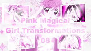 Pink Magical Girl Transformations 08 [upl. by Emie433]