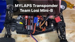 How to install a transponder in a stock Team Losi MiniB [upl. by Edette802]