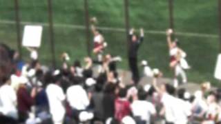 早稲田健児 2009春 開幕戦 早稲田大学応援歌 Cheerleading Song  Waseda University [upl. by Vinni]