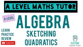 Sketching Quadratics  Algebra  GCSE Further Maths  ALevel Maths Series [upl. by Blasius196]