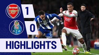 Arsenal vs Porto 10  Penalty 42  All Goals amp Match Highlights  Champions League 2024 [upl. by Larson153]