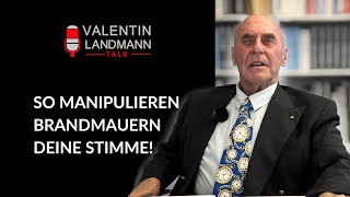 SO MANIPULIEREN BRANDMAUERN DEINE STIMME  Valentin Landmann Talk [upl. by Ohnuj]