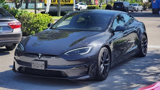 Taking delivery of a 2024 Tesla Model S and immediately pushing it To The Limits [upl. by Roseann]