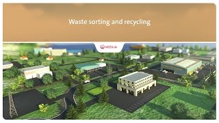 Waste sorting and recycling  Veolia [upl. by Annairba919]