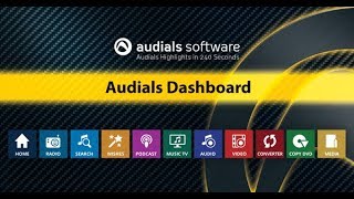 Audials 2018 in 240 Seconds Audials Dashboard [upl. by Kanal781]