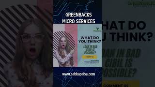 www sabkapaisa com POWER BY GREENBACKS MICRO SERVICES india loan loans loanapp finance baking [upl. by Elockin946]