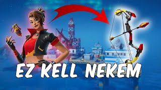 Fortnite 🔴Kihívás🔴 The Rig csak innen vihetek fegyvert [upl. by Bunce344]