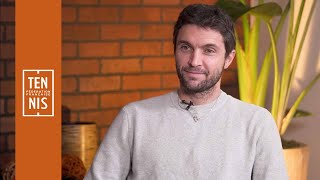 Gilles Simon linterview bilan de carrière par Emilie Loit  FFT [upl. by Anaehs]