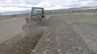 seed bed preparation  plowing [upl. by Nwahsuq]