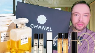 Newest Chanel No5 Limited Edition Perfume Collection Review and Unboxing N°5 for The Holiday Season [upl. by Ennad694]