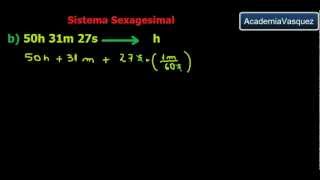 Sistema Sexagesimal Teoría y Ejercicios [upl. by Darahs]