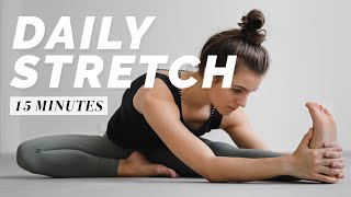 15 Min Full Body Stretch  Daily Routine for Flexibility Mobility amp Relaxation  DAY 7 [upl. by Lindsy618]