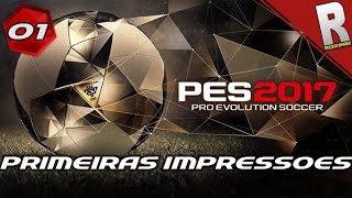 PES 2017  PRIMEIRAS IMPRESSÕES PS4 PTBR ☜═㋡ [upl. by Armyn]