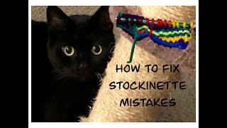 How to Fix Stockinette Mistakes Sacred Space Part 2 [upl. by Addie256]