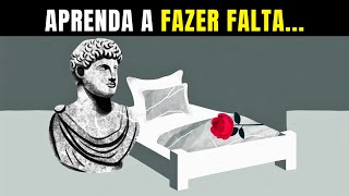 APRENDA A FAZER FALTA  Estoicismo [upl. by Aken]