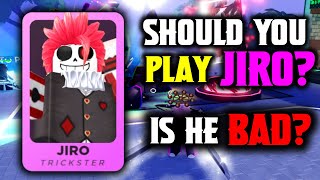 Roblox Death Ball Jiro Champion Is He BAD [upl. by Ariahay]