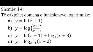 Shembull 4  Logaritmi [upl. by Novit]