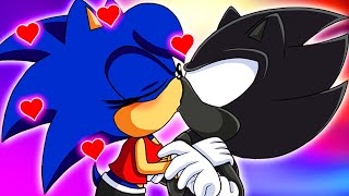 SONICA KISSES DARK SONIC  Sonic Comic Dub [upl. by Buine]