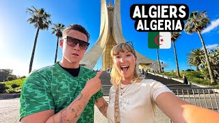 First Impressions of ALGERIA 🇩🇿 Exploring the Crazy Capital ALGIERS الجزائر [upl. by Haodnanehs]