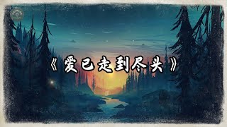 原创歌曲  爱已走到尽头  好听的中文音乐歌曲  动态歌词  Lyrics Video [upl. by Anaek]