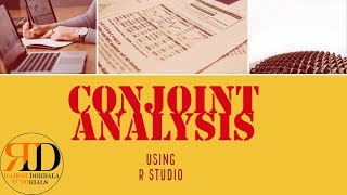 Basic Conjoint Analysis Using R Studio [upl. by Elisha312]