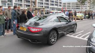 Maserati GranTurismo S w MC Sportline exhaust HD 1080p [upl. by Gregoire]