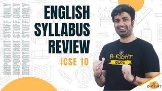 English Grammar Syllabus Review 2021  Important Stuff Only  ICSE 10 English Syllabus  Rohan Menon [upl. by Elorac]