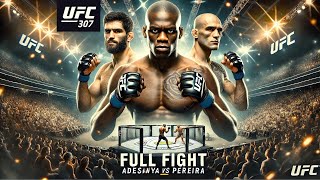 Israel Adesanya vs Alex quotPoatanquot Pereira  Full Fight  UFC 307 Highlights [upl. by Duntson]