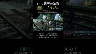 【FF12TZA】被ダメ返しを喰らわない！「メイジマッシャー」【解説】月曜〜土曜投稿！ff ff12 弱くてニューゲーム [upl. by Duggan307]