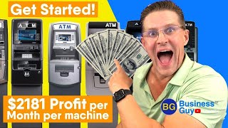 How to Start an ATM Business  How Much Can You MAKE [upl. by Htenay657]