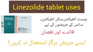 Linezolide tablet uses in Urdu linezolid 600 mg usesnezkil side effects [upl. by Aihsela818]