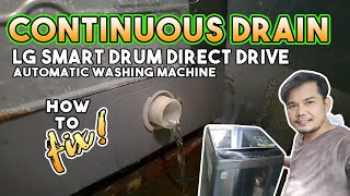 LG Washing Machine Continuous Drain problem  How to Fix  English Subtitle [upl. by Cindee963]