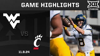 West Virginia vs Cincinnati Game Highlights  2024 Big 12 Football [upl. by Flavius617]