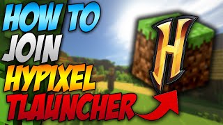 How To Join Hypixel Server In Tlauncher 2023 [upl. by Aener155]