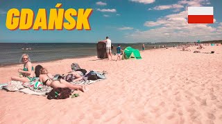 GDAŃSK BEACH WALK JELITKOWO PLAŻA JUNE 2024 4K60FPS [upl. by Neemsay318]