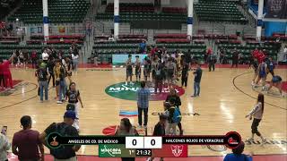 🏀 Minicopa México 🇲🇽 ▶︎ Caballeros de Culiacán Vs Halcones de Xalapa ◀︎ Sábado 27 de Abril 2024 [upl. by Lyj]