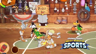 BUGS BUNNY VS DAFFY DUCK  BASKETBALL  Looney Tunes Wacky World of Sports [upl. by Sirrom]