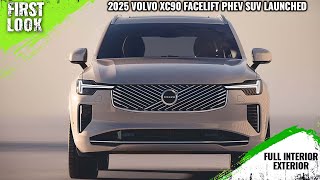 2025 Volvo XC90 Facelift SUV Launched  First Look  Full Interior Exterior [upl. by Drogin]