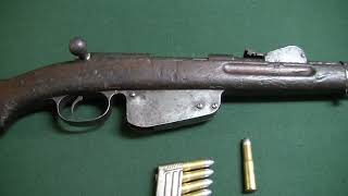 Austrian Manlicher M1886 rifle 11mm history of [upl. by Tait]