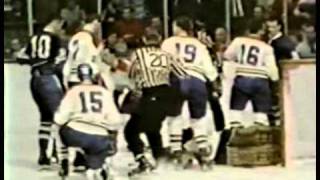 1967 Stanley Cup Finals Highlights  Toronto versus Montreal [upl. by Imorej]