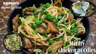 Stir fry chicken noodles in tamilchicken noodles in tamilstir fry chickenpappus home [upl. by Nita]