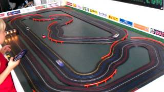 Home slot car track Ho lifelikes [upl. by Salter]