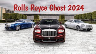 Rolls Royce Ghost 2024  most luxurious RollsRoyce  its engine and performance details price [upl. by Enomyar]