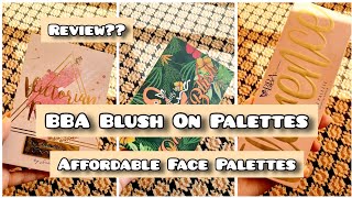 Beautify By Amna Blush On PalettesAffordable Face PaletteHonest Review [upl. by Fullerton]